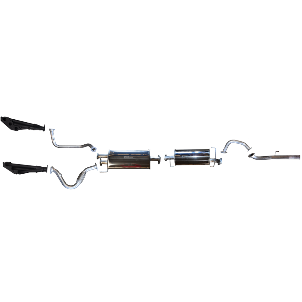 DeGraaf Toyota Land Cruiser Prado 120-150 4.0L V6 Exhaust System