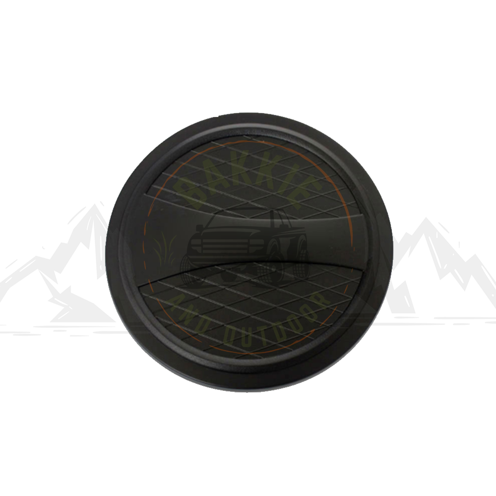 Mitsubishi Triton 2006-2013 Double Cab Fuel Cap Cover Matt Black