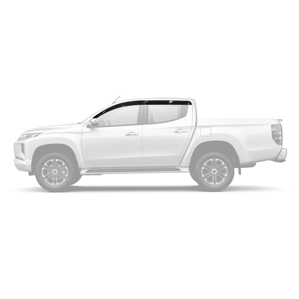 Mitsubishi Triton 2019-2025 Weather Guards D/C G/B