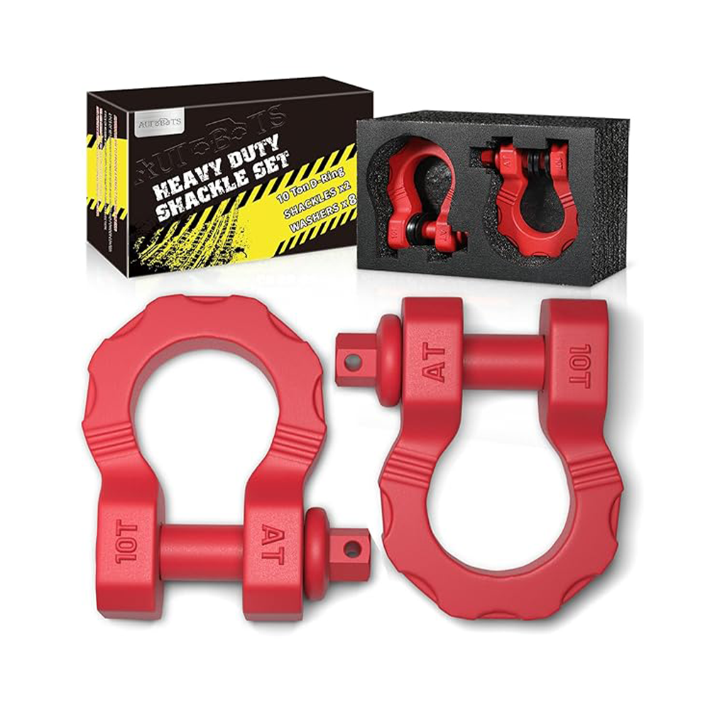 10T Heavy Duty Shackles set