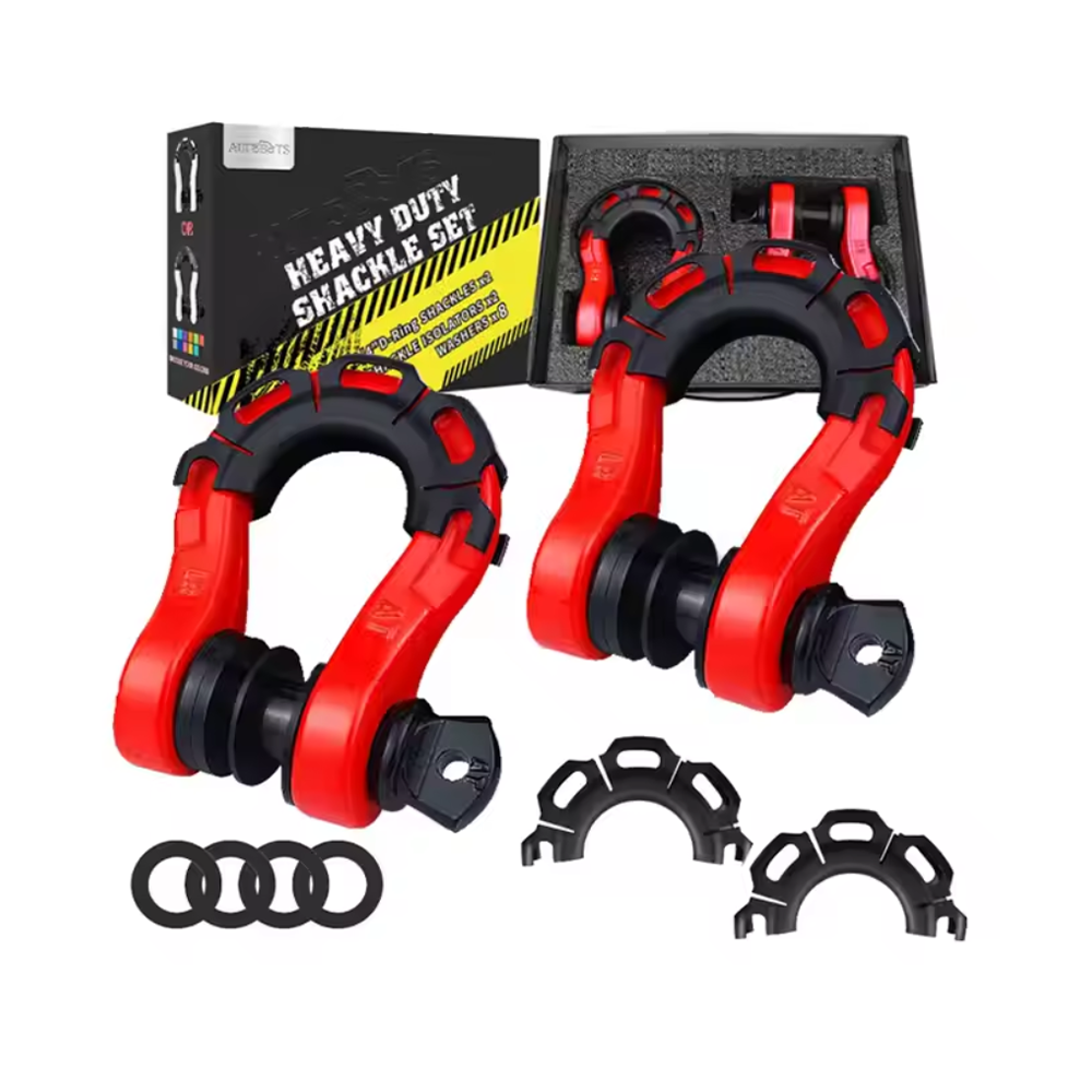 8T Recovery Shackles Set