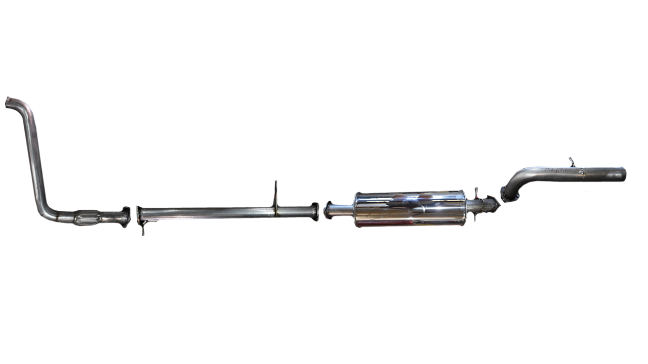DeGraaf VW Amarok New Gen 2.0L Bi-Turbo (2023-Present) Exhaust System - D/C