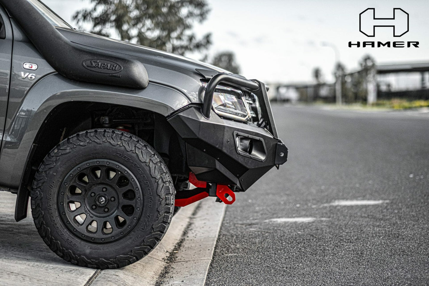 Hamer VW Amarok (2010-2022) King Plus Front Bullbar Bumper