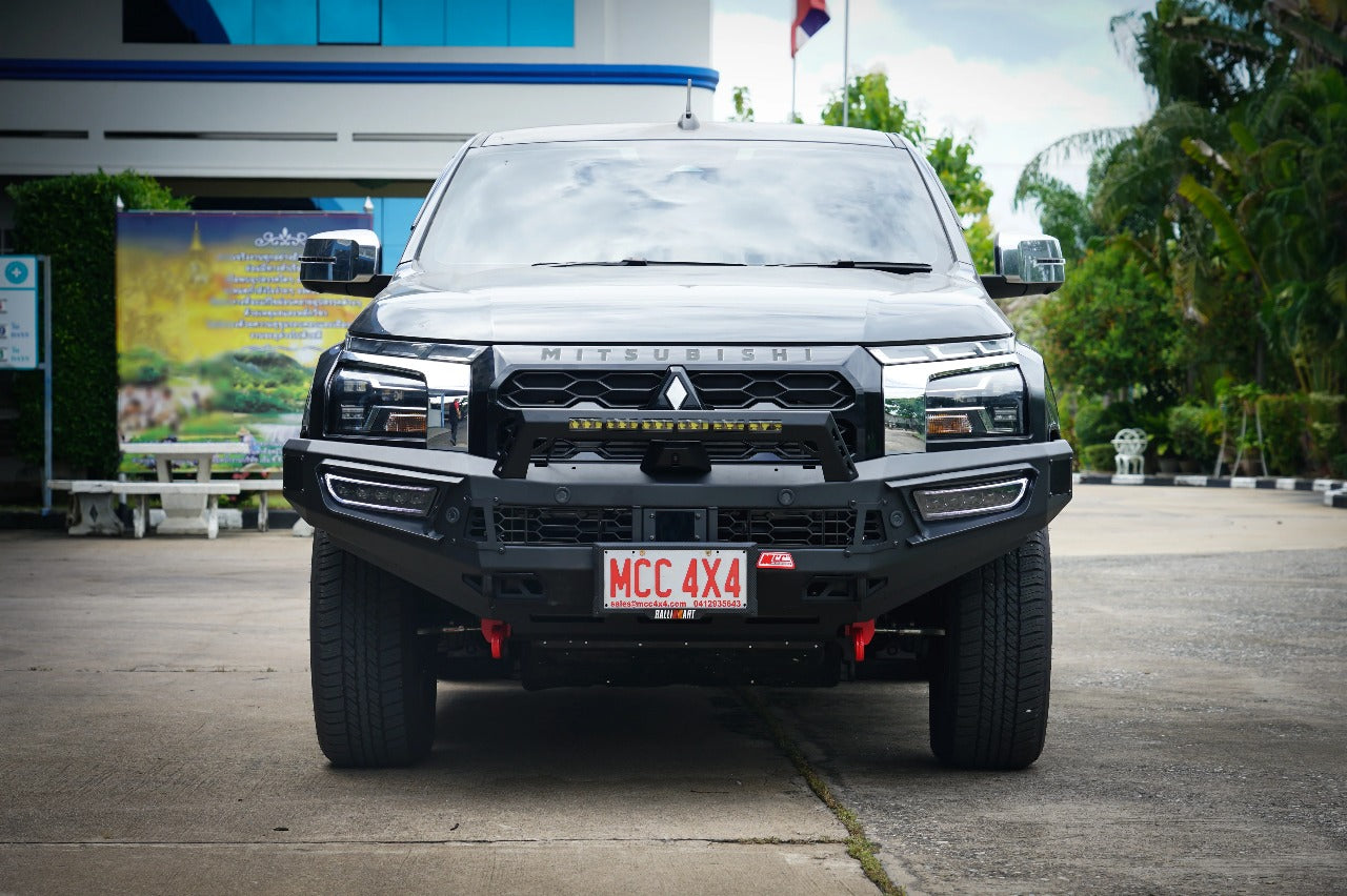 MCC Mitsubishi Triton MV (2024-Present) Pegasus Style Low-Loop Front Bumper