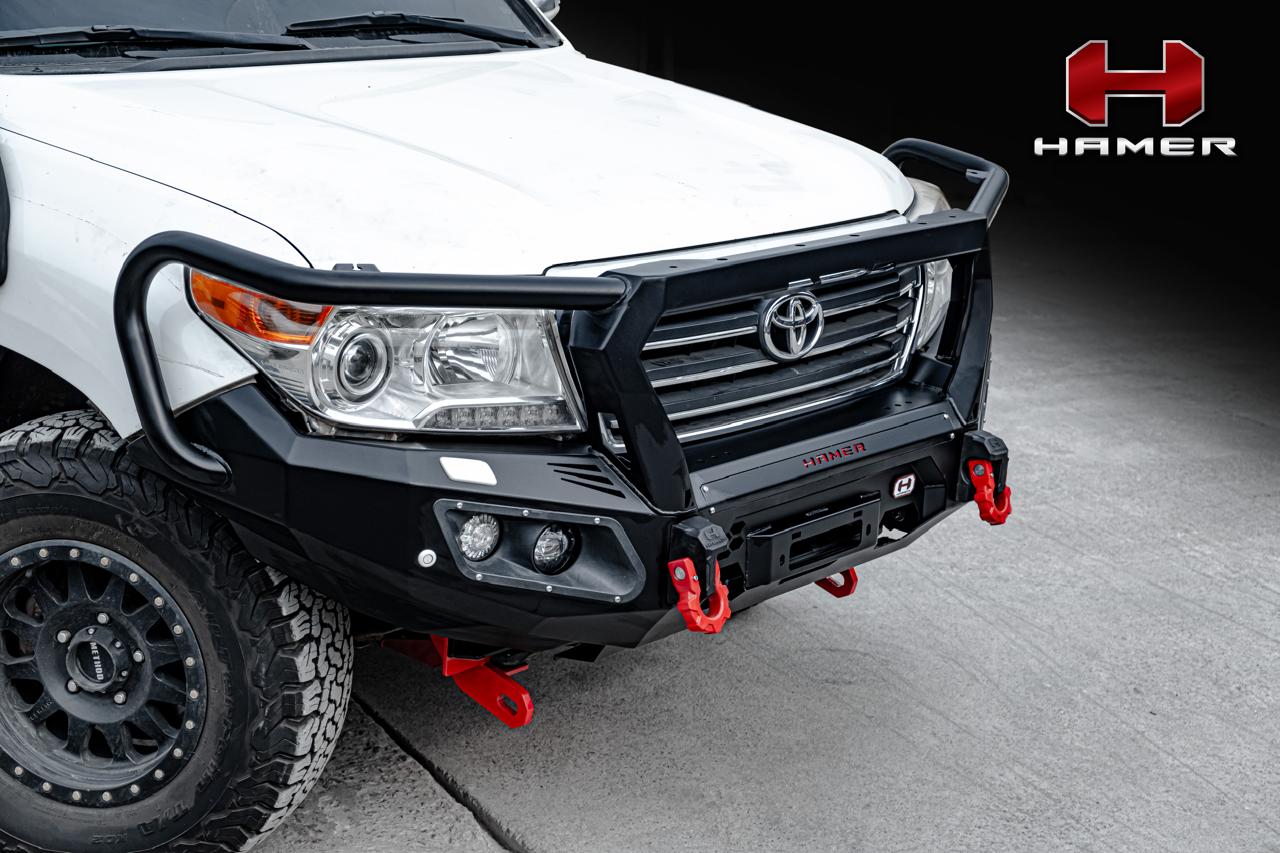 Hamer Toyota Land Cruiser LC200 (2008-2015) King Plus Front Bullbar Bumper