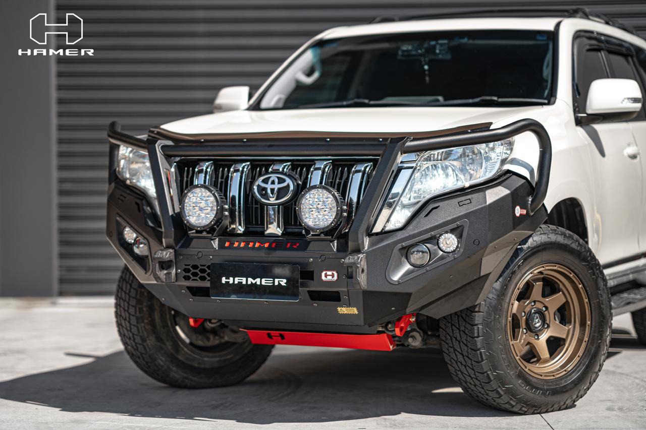 Hamer Toyota Prado 150 (2015-2017) King Plus Front Bullbar Bumper