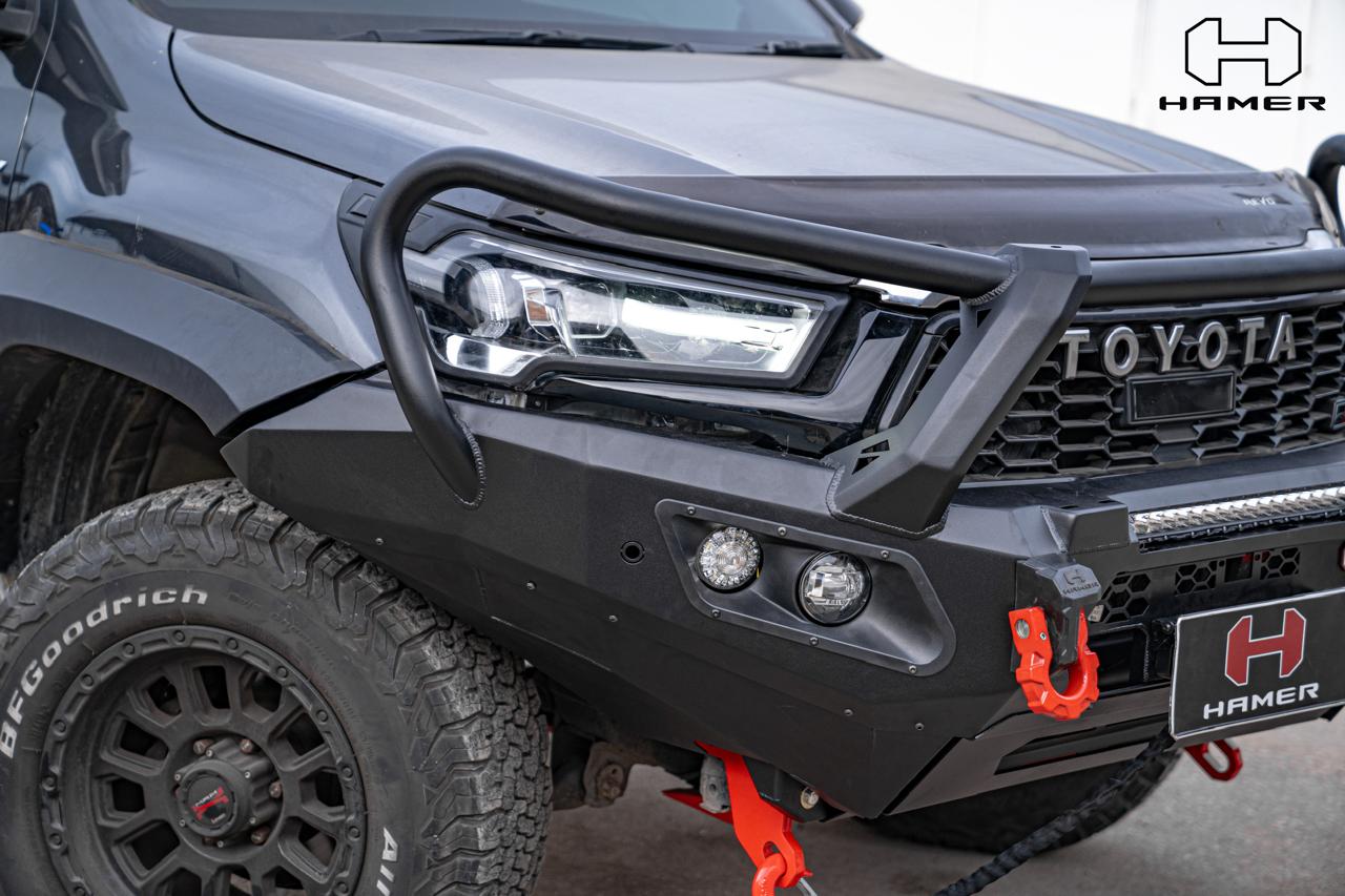 Hamer Toyota Hilux GR Sport (2024-Present) King Plus Front Bullbar Bumper