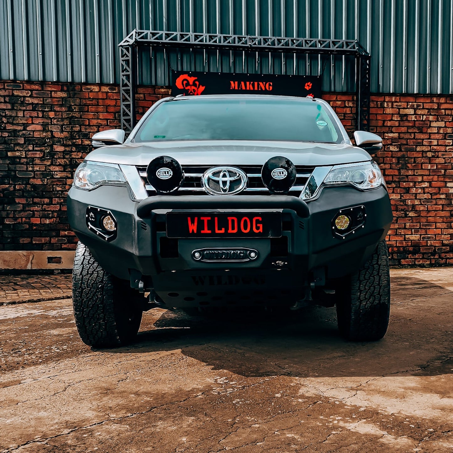 Wildog Toyota Fortuner GD6 (2016-2020) K9 Front Replacement Bumper
