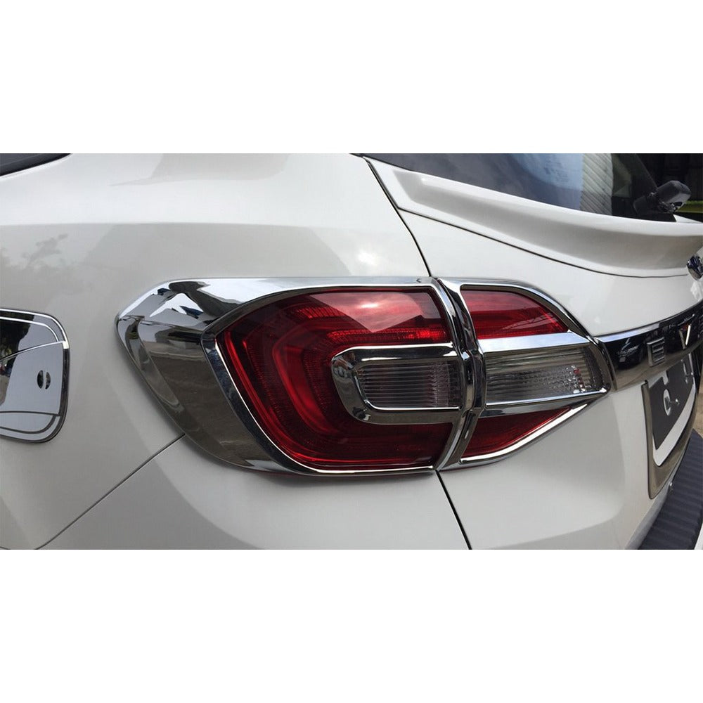 Ford Everest (2015–2022) Tail Light Trims – Chrome Finish (Pair)