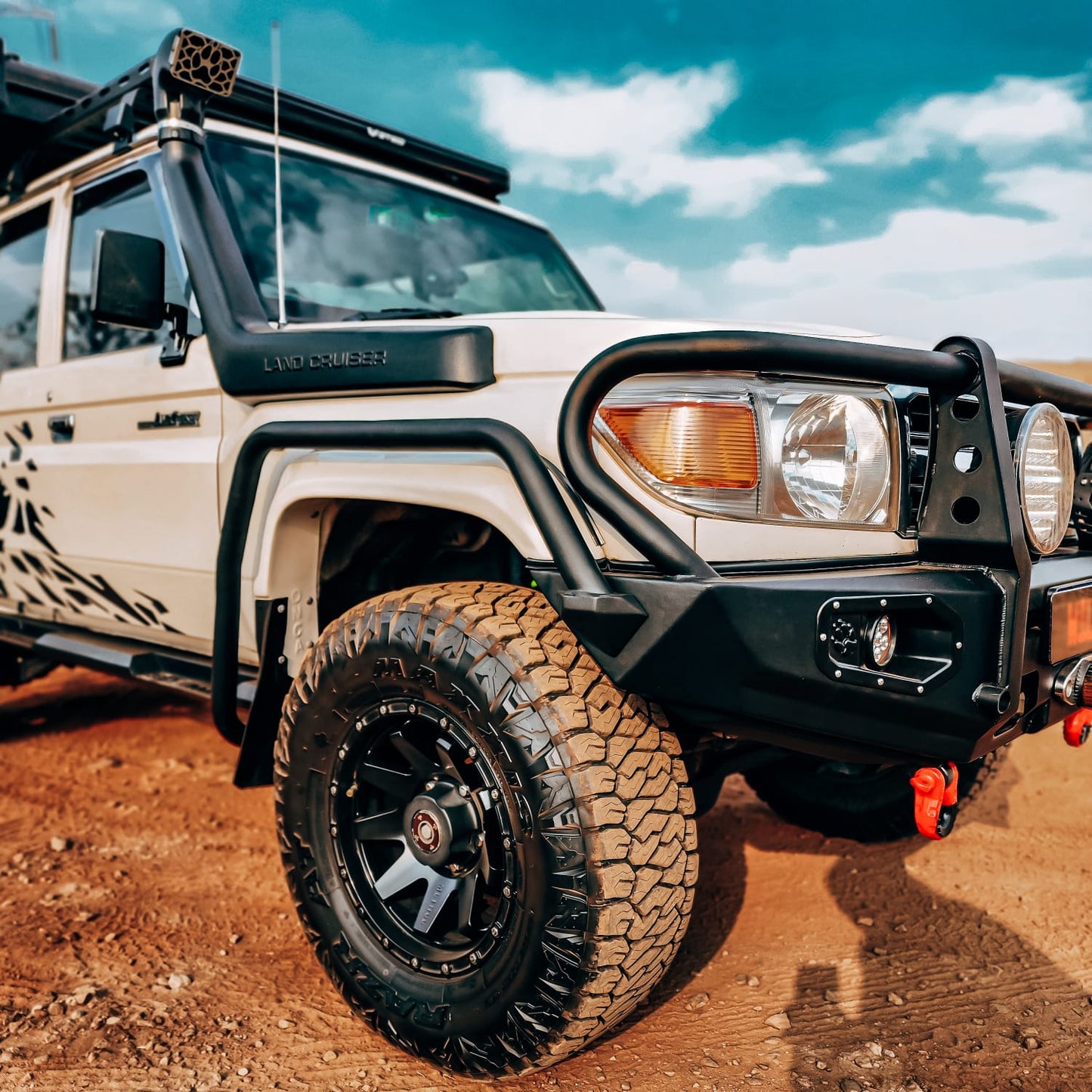 WILDOG Toyota LC76-79 (2007-2023) Scrub Bars