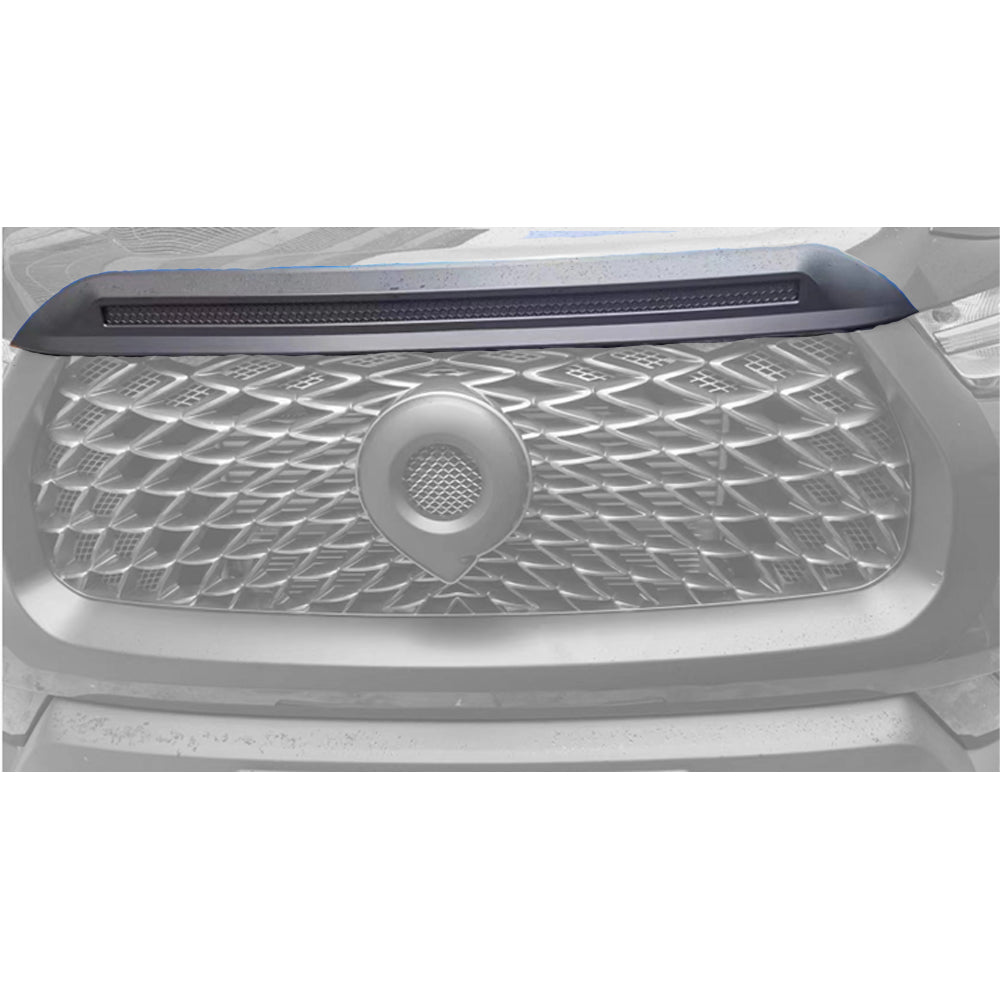 GWM P-Series 2019+ Commercial Stick on bonnet guard - Matte Black