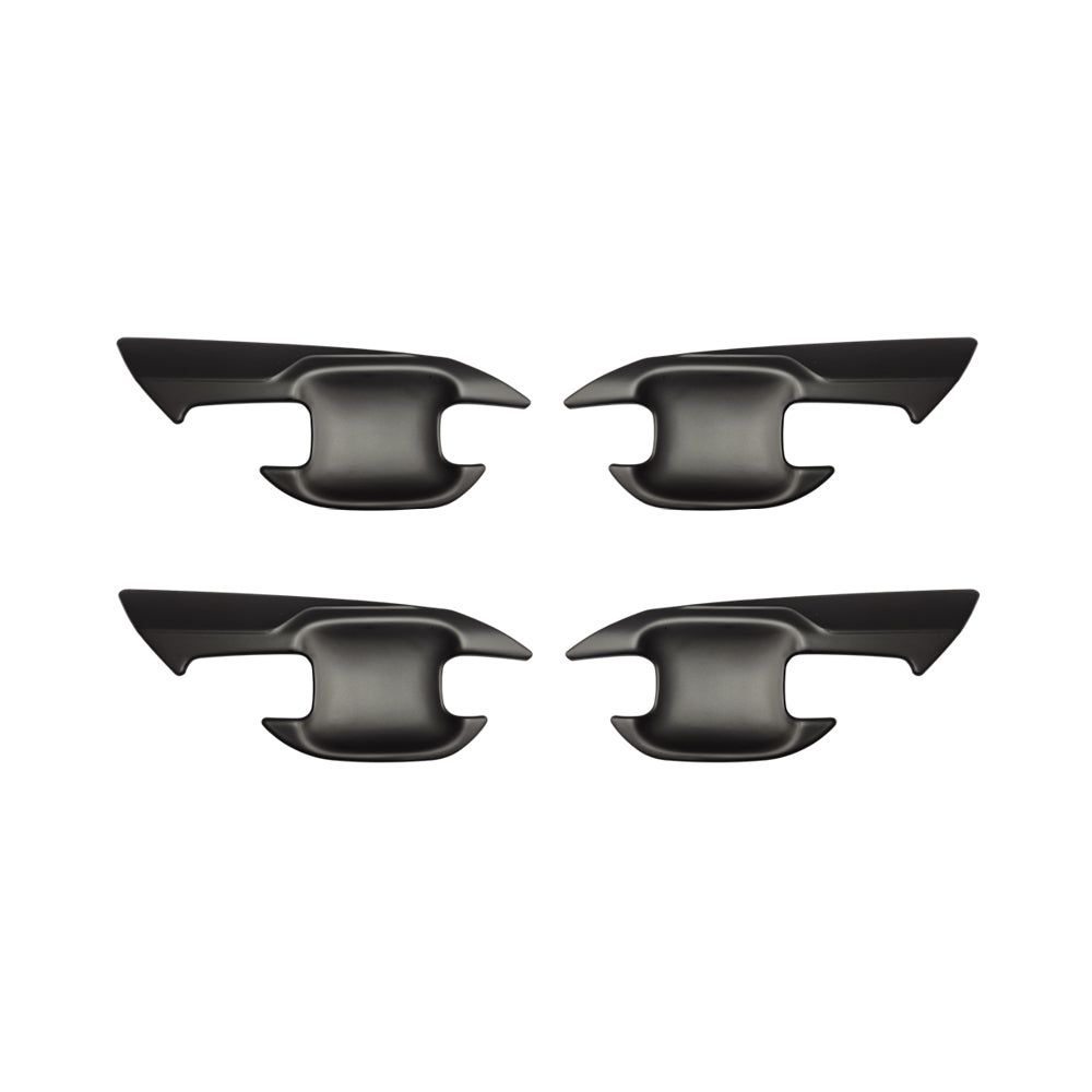 Ford Everest Door Handle Cups Matte Black 2023+