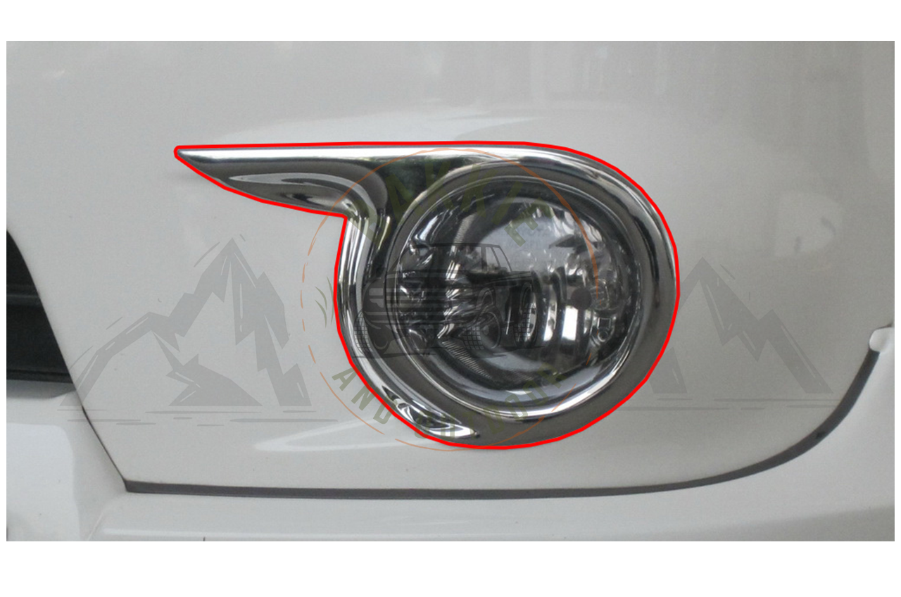 Toyota Fortuner 2005-2012 Fog Light Covers Chrome