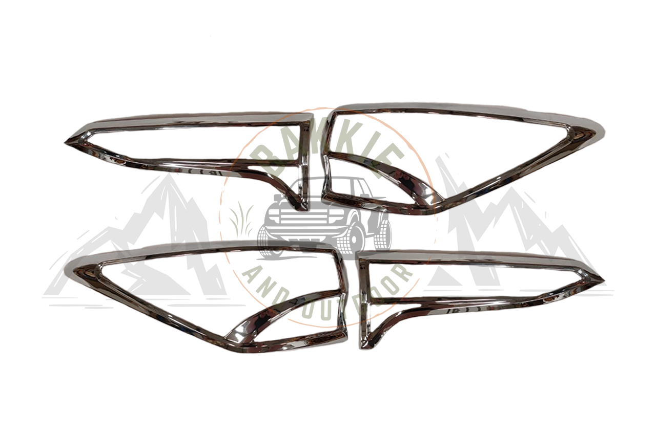 Toyota Fortuner 2016+ Tail Light Cover Chrome