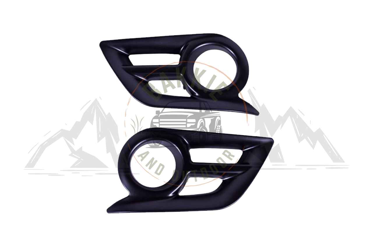 Toyota Hilux 2012-2015 Facelift Fog Light Covers Matt Black