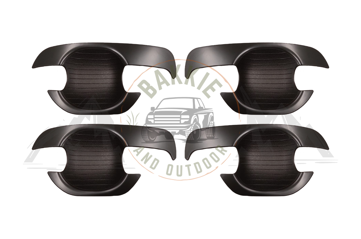 Toyota Hilux D4D (2005-2012) Door Handle Cups - Matt Black