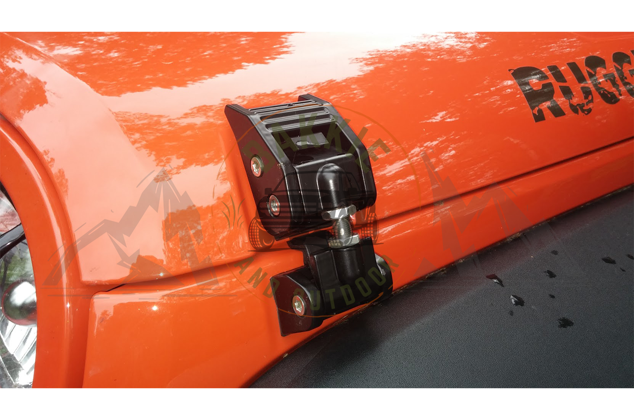 Jeep JK 2007-2018 Rugged Ridge Bonnet Lock with No Key