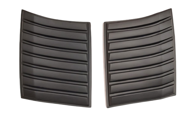 Mazda BT-50 2012-2020 Bonnet Vents Matt Black