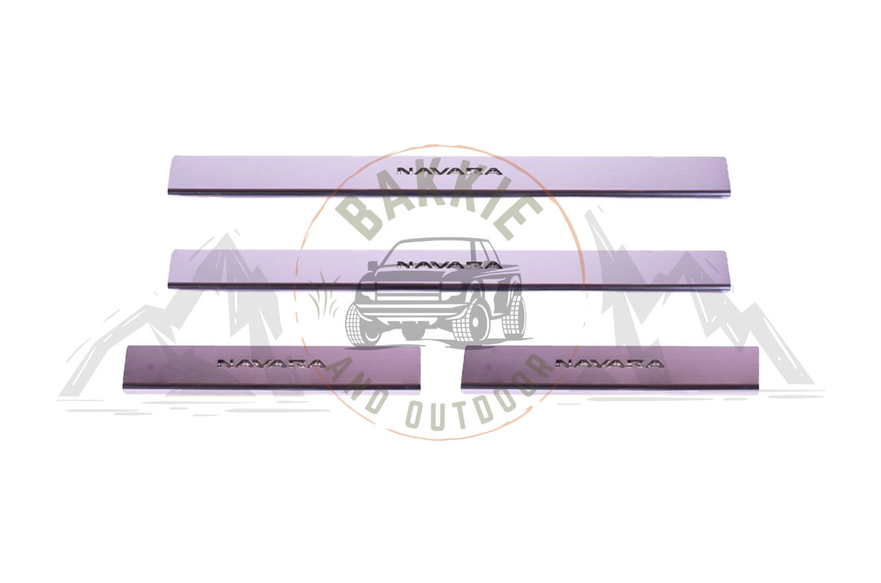 Nissan Navara 2016-2021 Scuff Plates with LED