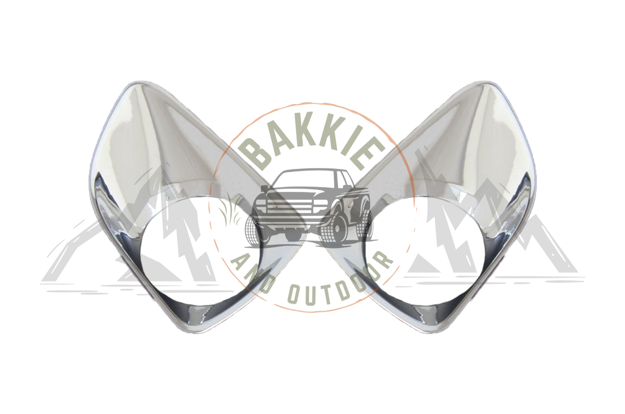 Nissan Navara 2016-2020 Fog Light Covers Front Chrome