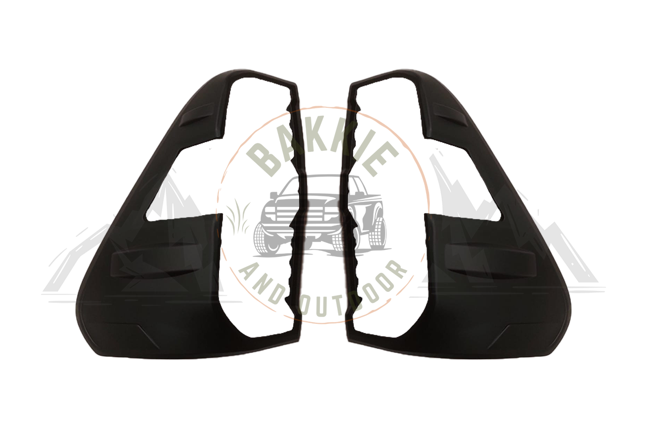 Toyota Hilux Legend RS 2021 Tail Light Covers Matt Black