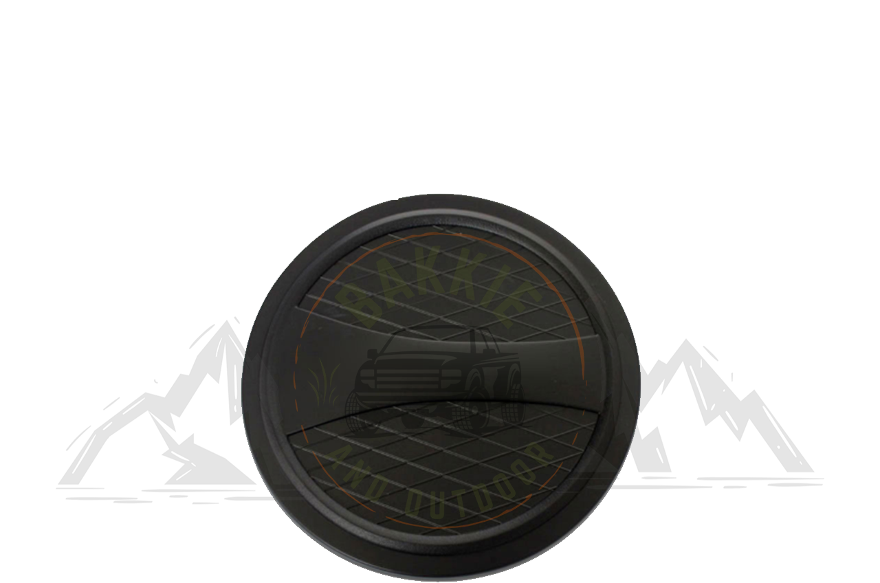 Mitsubishi Triton 2006-2013 Double Cab Fuel Cap Cover Matt Black