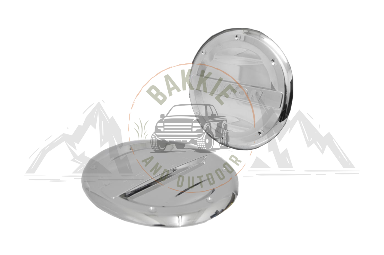 Mitsubishi Triton 2006-2013 Double Cab Fuel Cap Cover Chrome