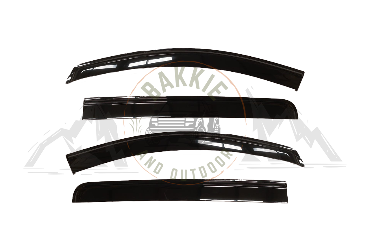 Mitsubishi Triton 2014-2020 Weather Guards Gloss Black