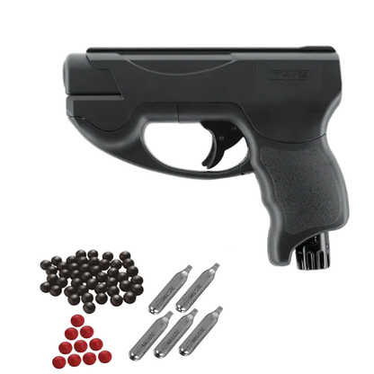 UMAREX TP50 Compact Gen 2 Self Defence Purse Pistol Starter Combo - .50 Cal, 11 JOULES