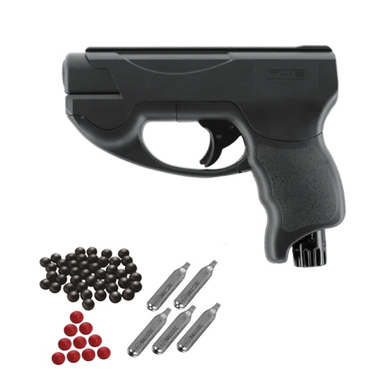 UMAREX TP50 Compact Gen 2 Self Defence Purse Pistol Starter Combo - .50 Cal, 11 JOULES