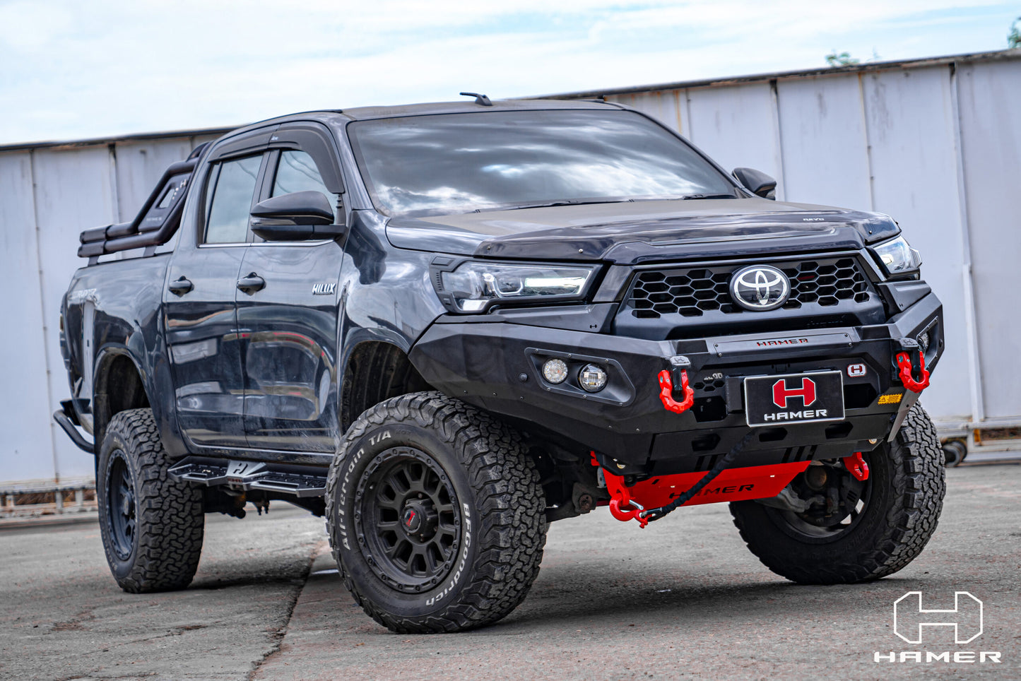 Hamer Toyota Hilux Raider (2024-2025) King Series Front Bumper (No Bull Bar)