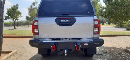 MCC Toyota Hilux GD6 (2016-Present) Rocker Rear Bumper w/ Towbar