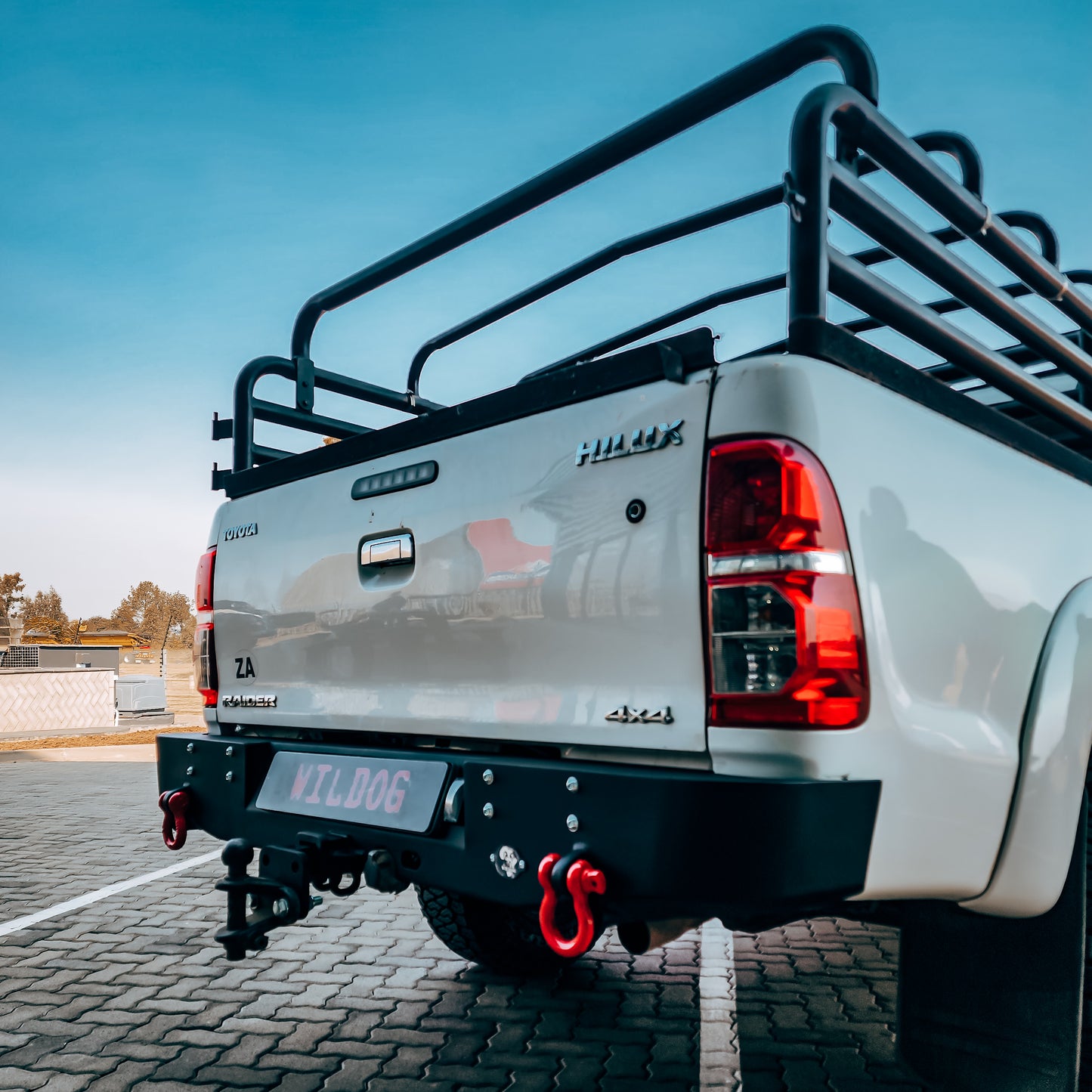 Wildog Toyota Hilux D4D (2005-2015) Standard Rear Replacement Bumper