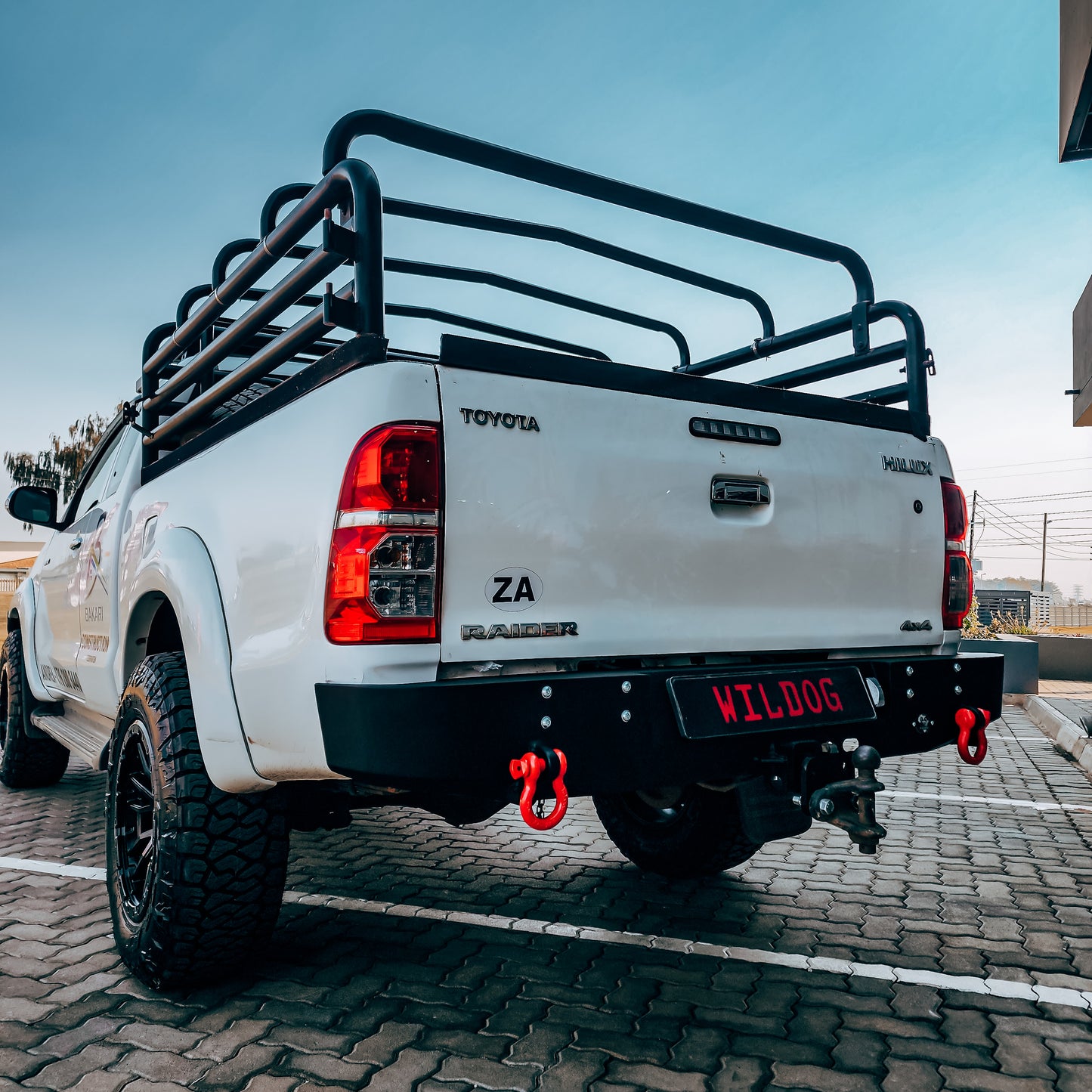 Wildog Toyota Hilux D4D (2005-2015) Standard Rear Replacement Bumper