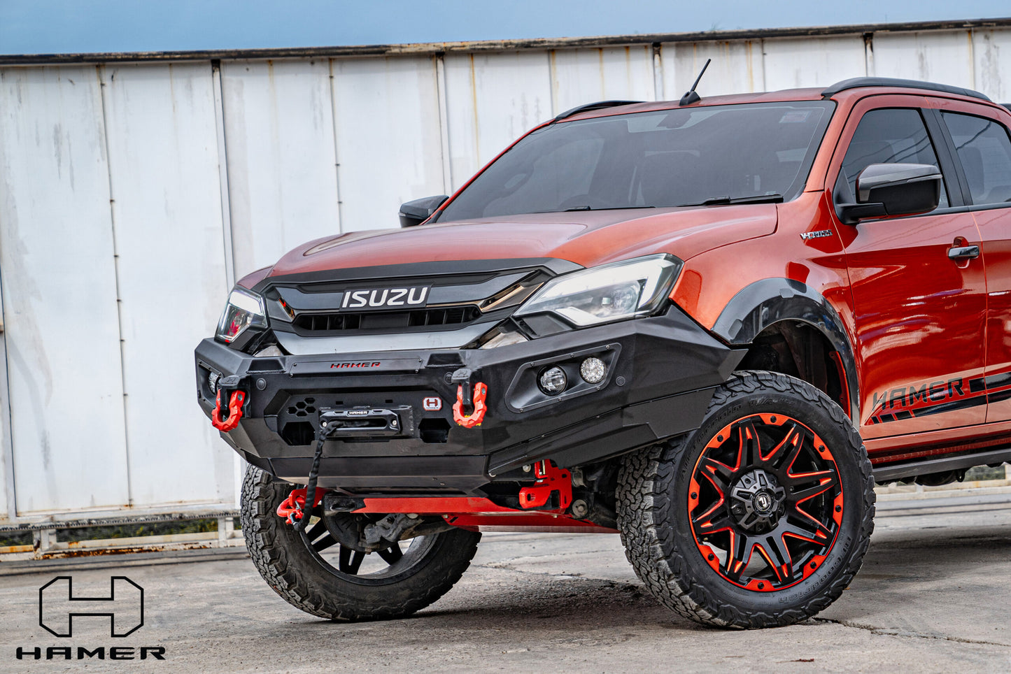 Hamer Isuzu D-Max/V-Cross (2026-Present) King Series Front Bumper (No Bull Bar)