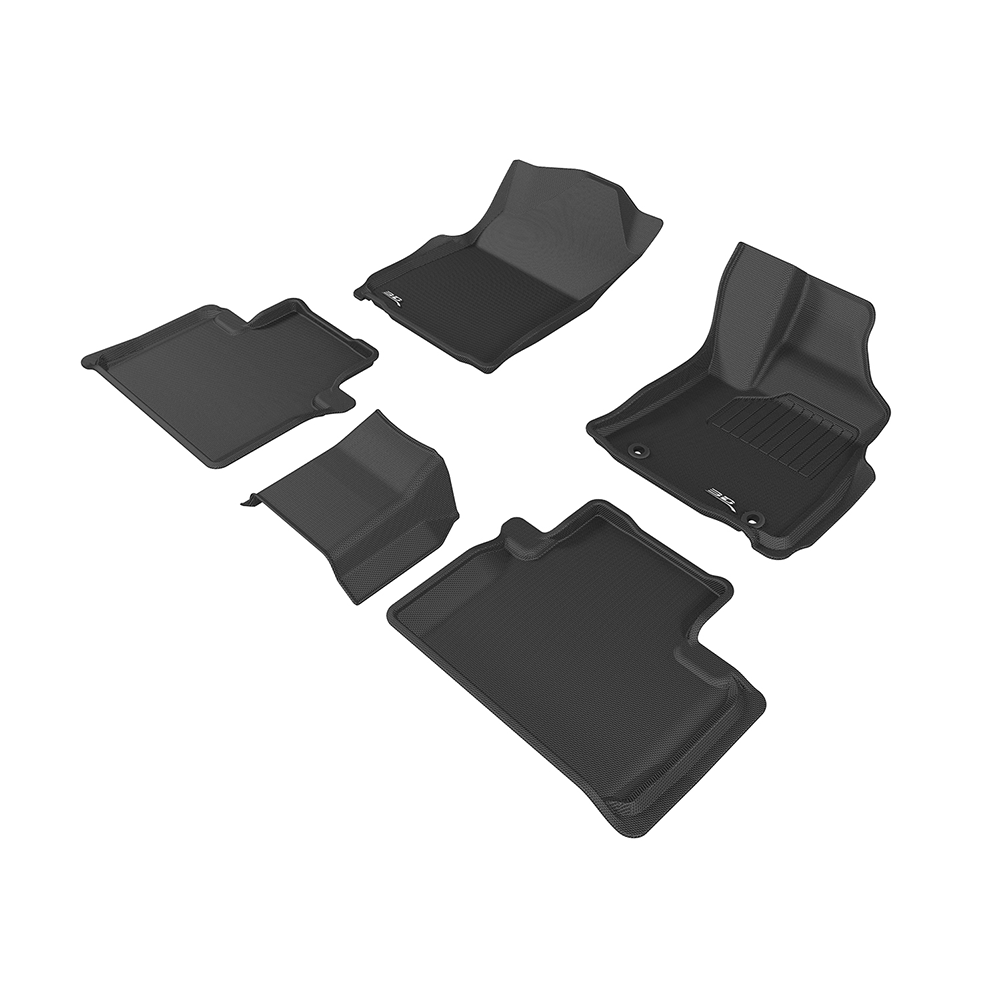 3D MAXpider KAGU Hilux 2016-Present Moulded Floor Mats