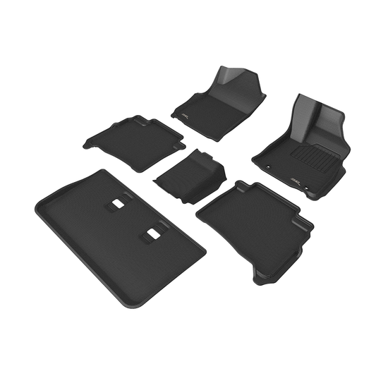 3D MAXpider KAGU Fortuner 2016-Present (AT) Moulded Floor Mats