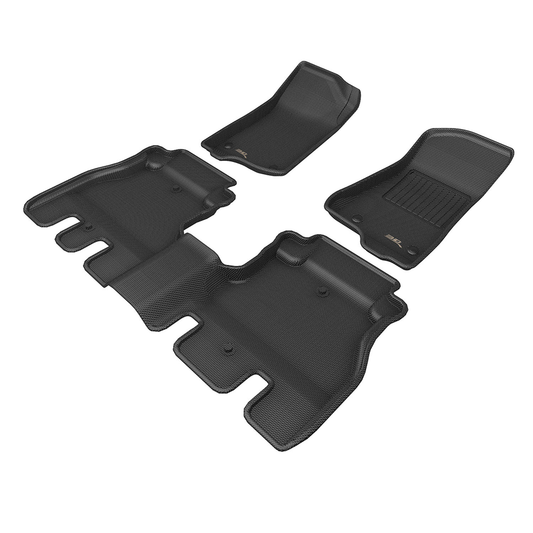 3D MAXpider KAGU JL Wrangler Moulded Floor Mats