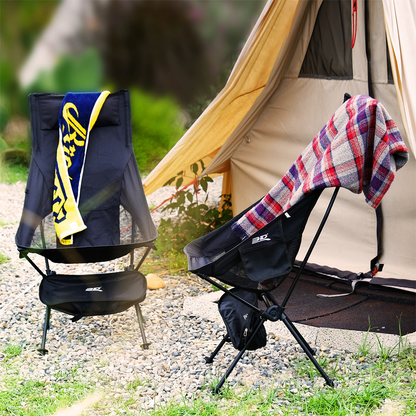 3D MAXpider Aluminium High Back Folding Chair (Max 100Kg's)