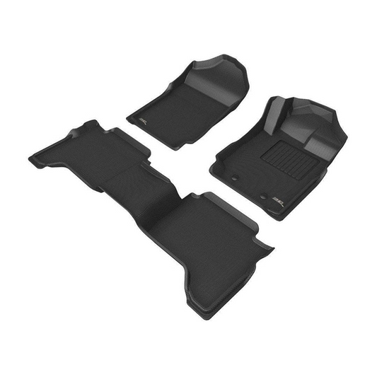 3D MAXpider KAGU Ford Ranger (2012-2022) Moulded Floor Mats Auto