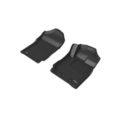3D MAXpider KAGU Ford Ranger (2012-2022) Moulded Floor Mats Auto