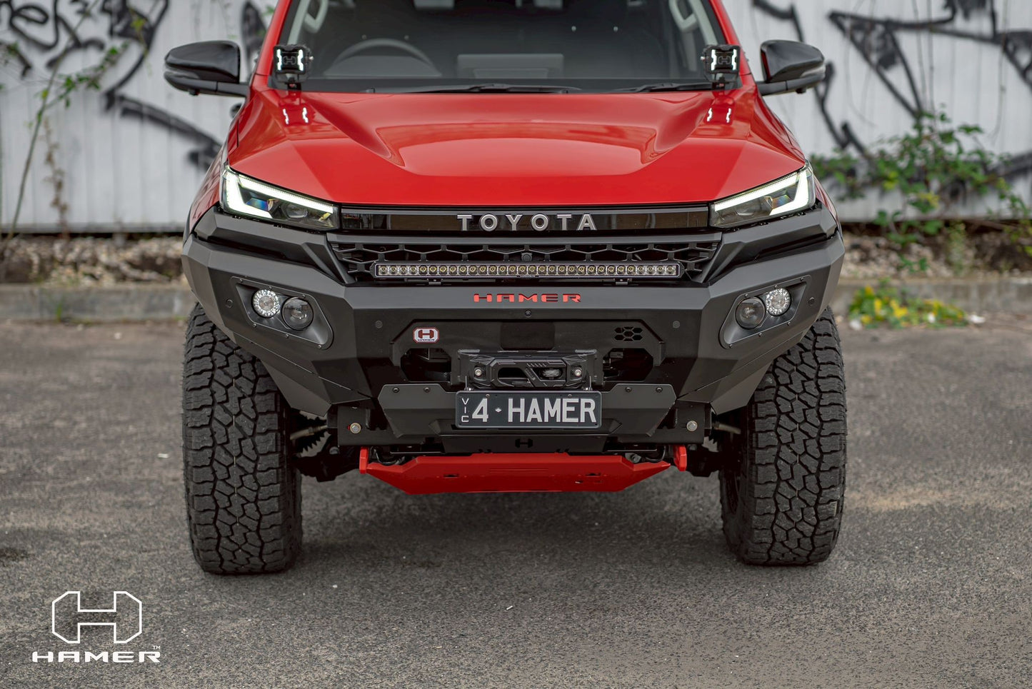 Hamer Toyota Hilux Travo (2026-Present) King Series Front Bumper (No Bull Bar)