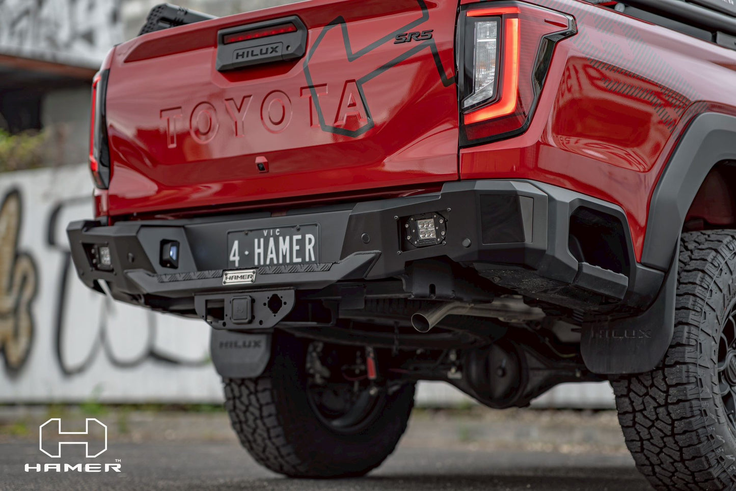 Hamer Toyota Hilux Travo (2026-Present) Nova Series Rear Bumper