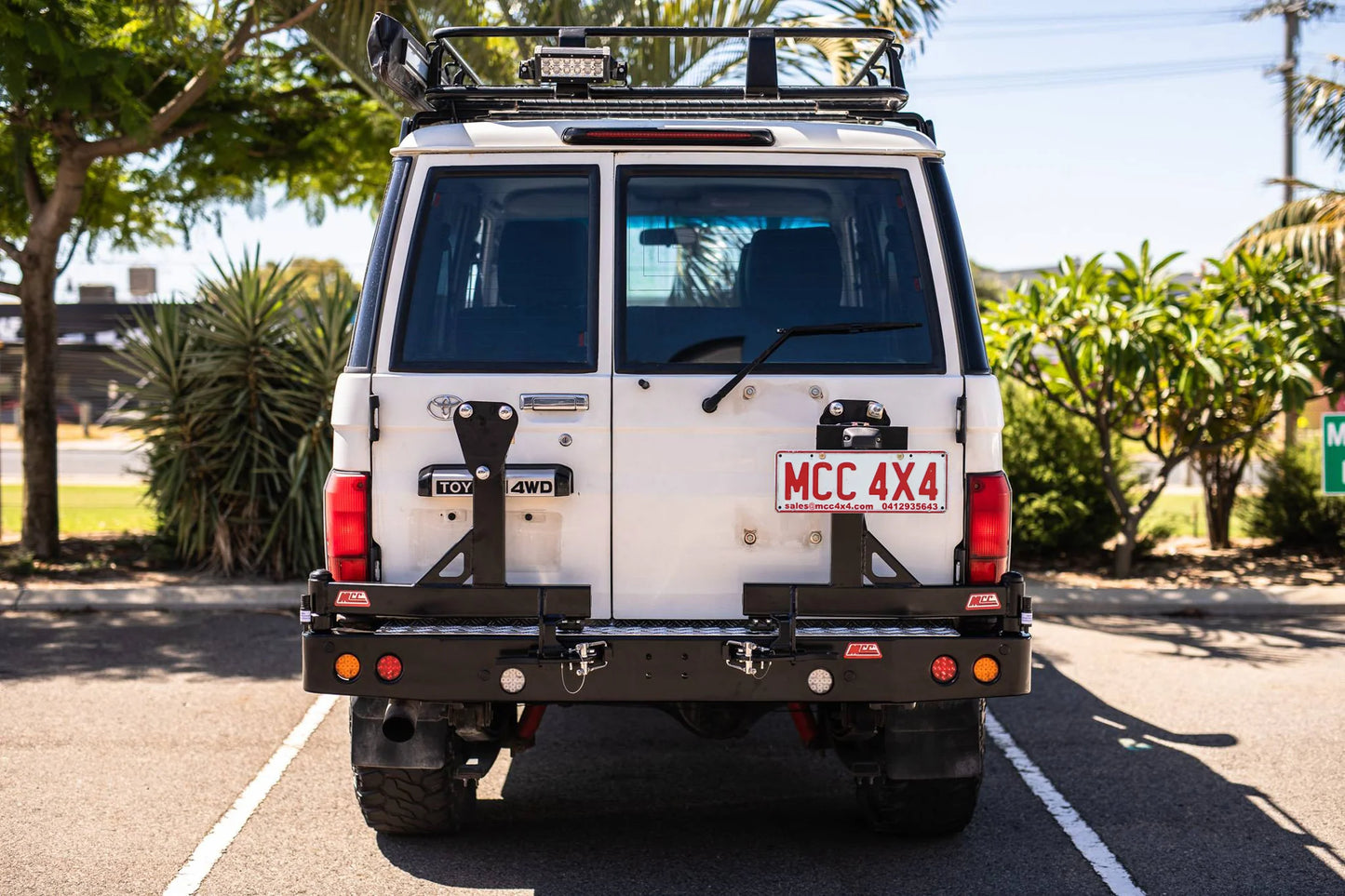 MCC Toyota Land Cruiser 79 Series Pickup (2007-Present) Rear Carrier Bumper