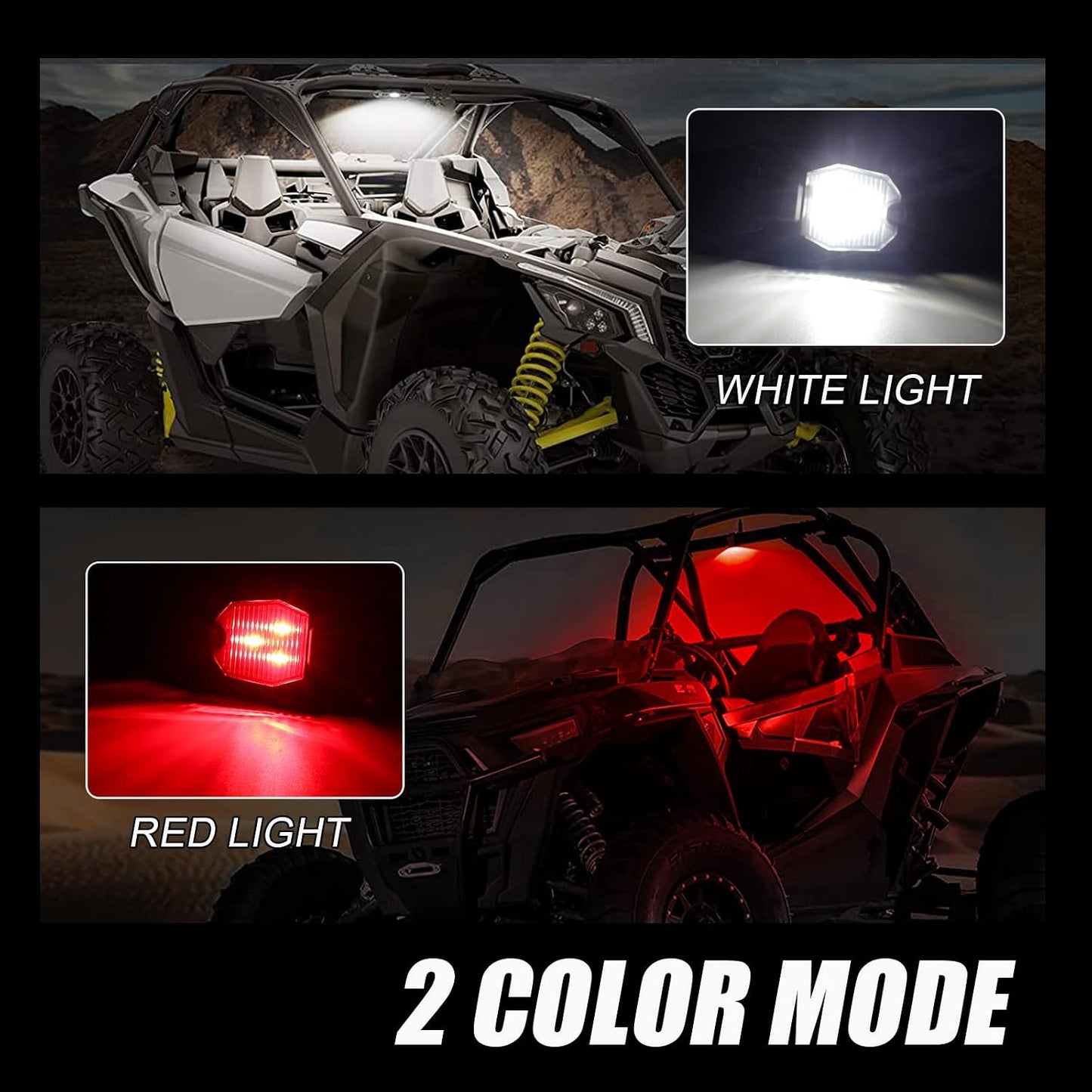 Roamer XDL Dual Colour LED Rock Light