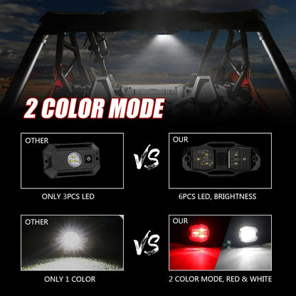 Roamer XDL Dual Colour LED Rock Light