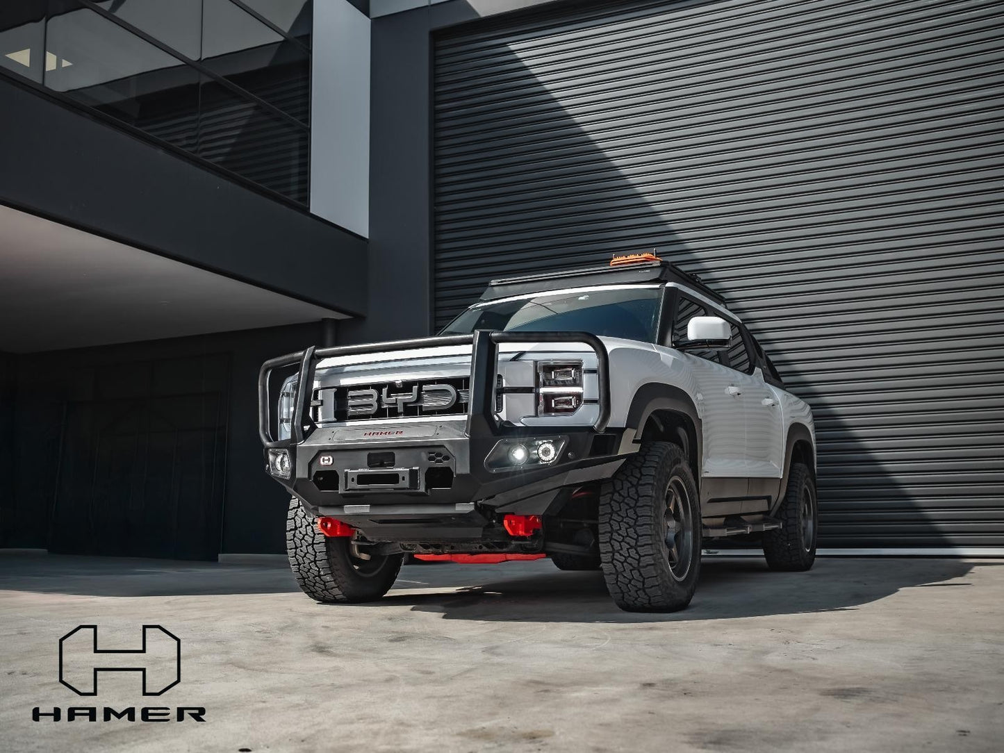 Hamer BYD Shark (2025-Present) King Plus Front Bullbar Bumper