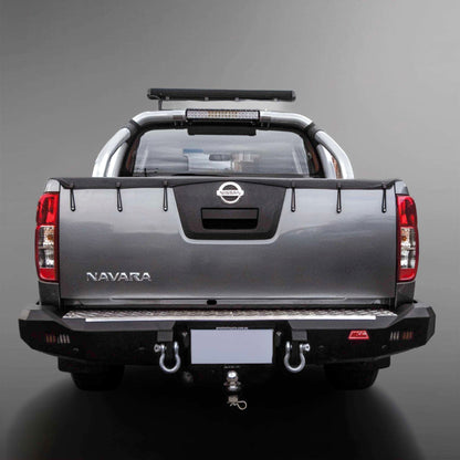 MCC Nissan Navara (2005-2016) Rocker Rear Bumper w/ Towbar