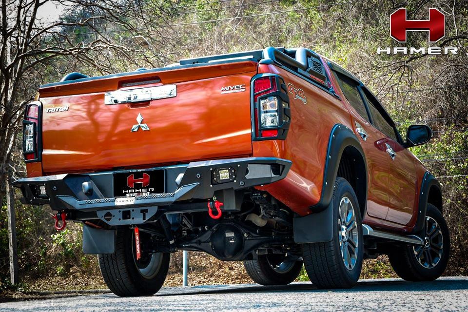 Hamer Mitsubishi Triton (2018-2023) Nova Series Rear Bumper