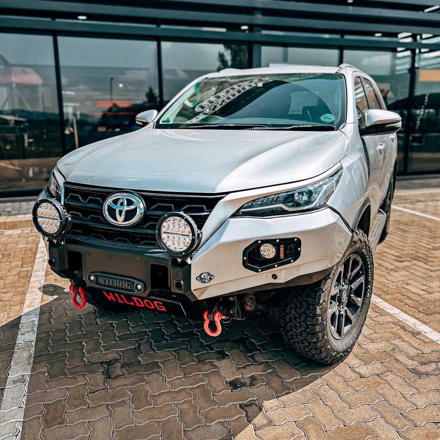 Wildog Toyota Fortuner GD6 (2021-2023) K9 Front Replacement Bumper - No Nudge